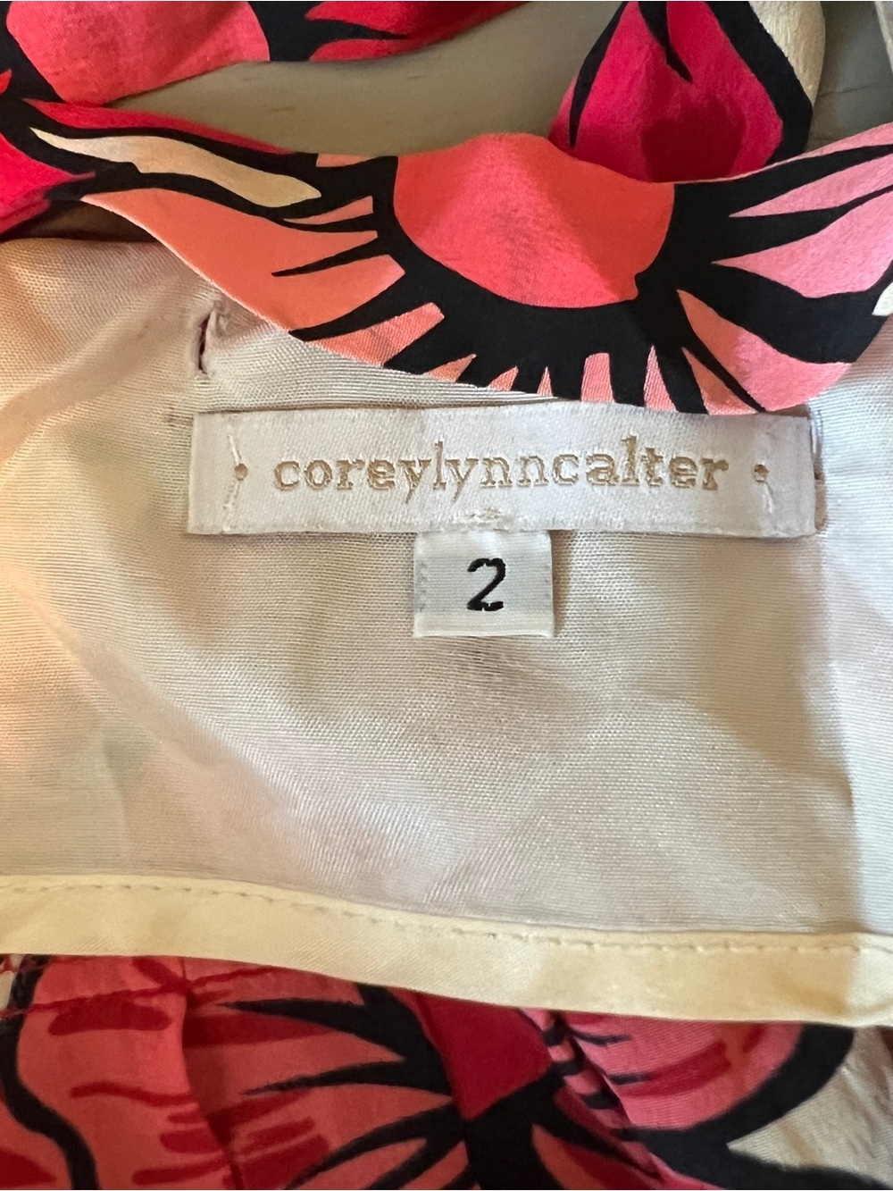 COREY LYNN CALTER Anthropologie Dress Size 2 Minor flaws - Picture 8 of 12